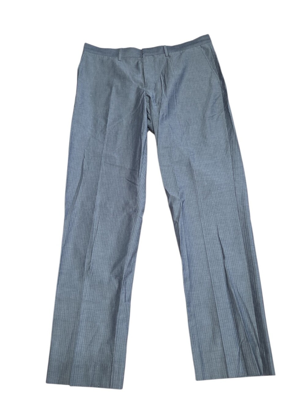 J. CREW Bedford Grey Herringbone Mens Dress Pants Size 34x32 Straight Careerwear